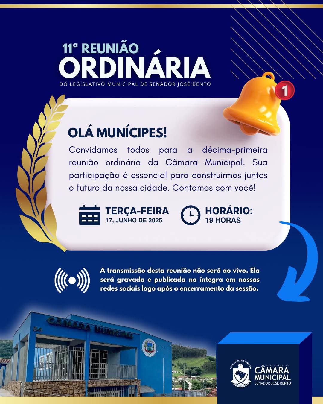 11ª Reunião Ordinária